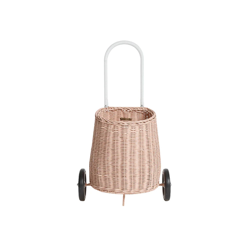 Olli Ella Rattan Original Luggy - Rose – AH Baby Co