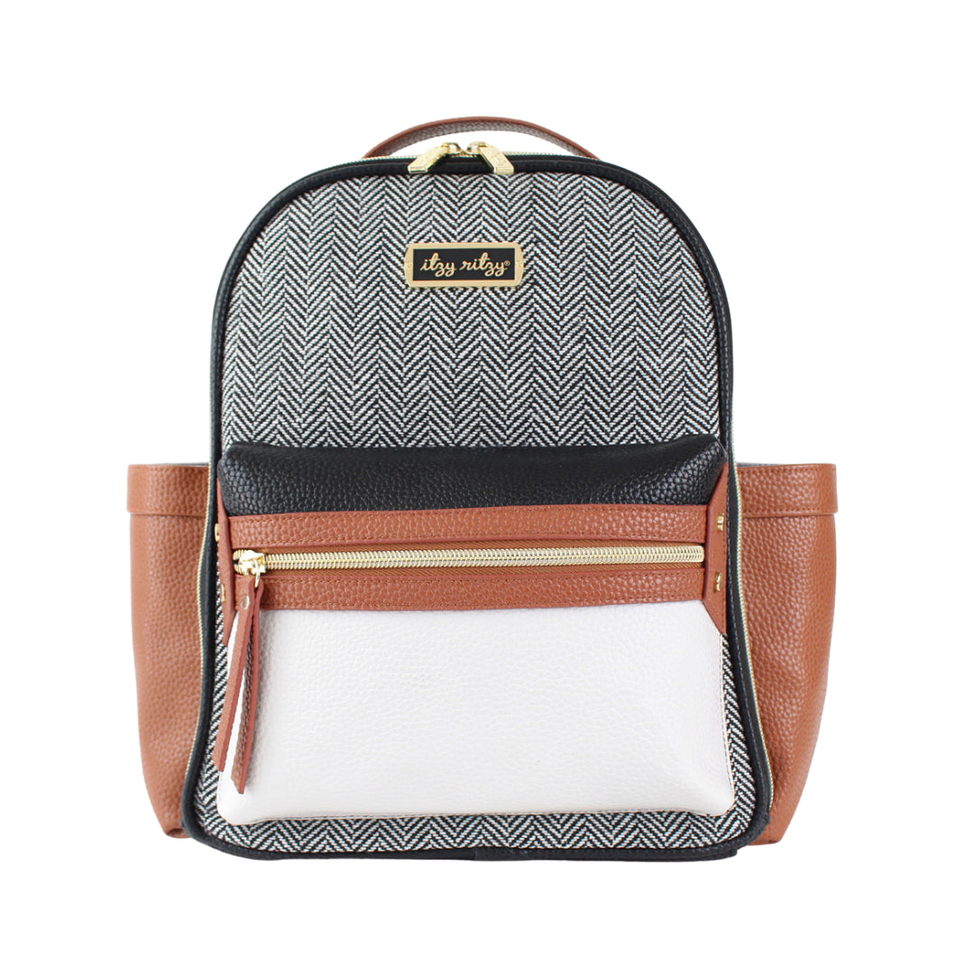 Itzy Ritzy Coffee & Cream Itzy Mini™ Diaper Bag Backpack – AH Baby Co
