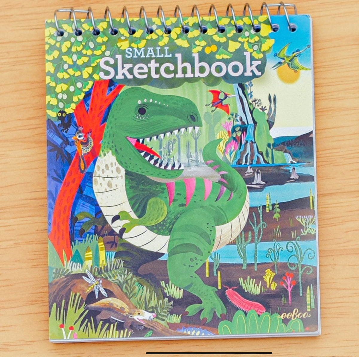 Dinosaur Square Sketchbook by eeBoo