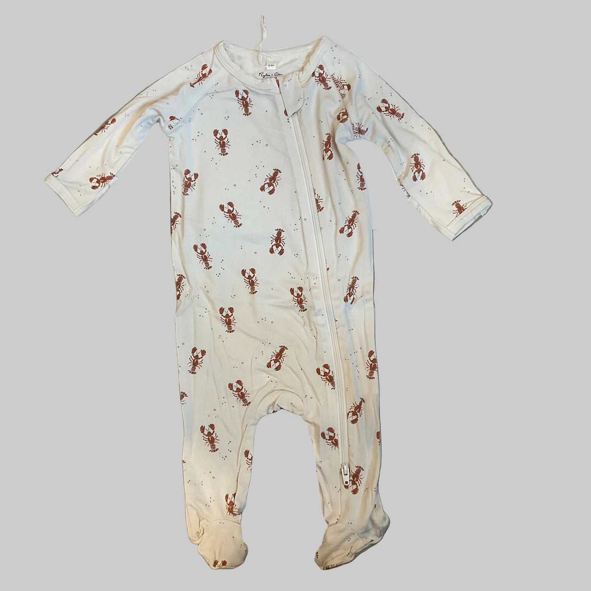 Footed Sleeper Lobster Pajamas – AH Baby Co
