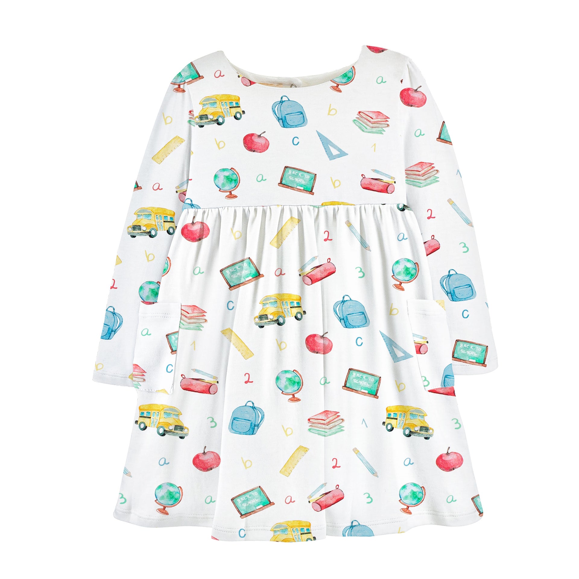 Baby Club Chic Back To School Dress – AH Baby Co