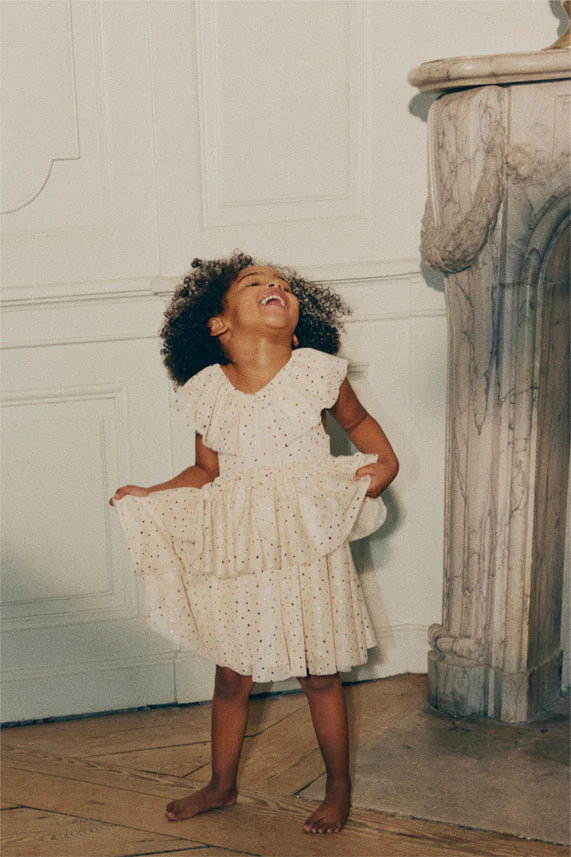 Konges Slojd fairy dress - etoile multi brazilian sand AH Baby Co Konges Slojd fairy dress - etoile multi brazilian sand AH Baby Co