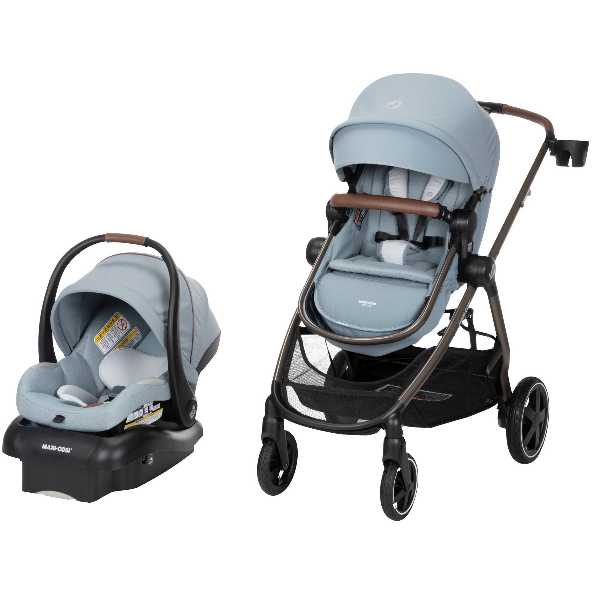 nomad blue maxi cosi Maxi Cosi Zelia Luxe 5-in-1 Modular Travel System
