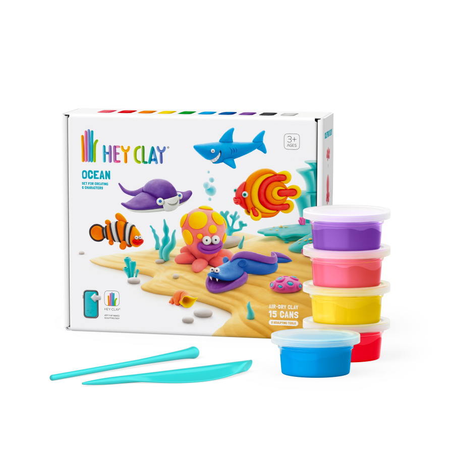 Fat Brain Toys Hey Clay - Ocean Creatures – AH Baby Co, hey clay - Vimarsana News