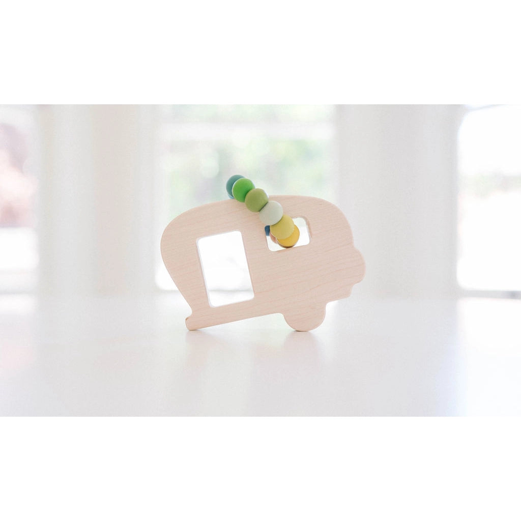 Saturn Ring Wooden Baby Teether by Bannor Toys