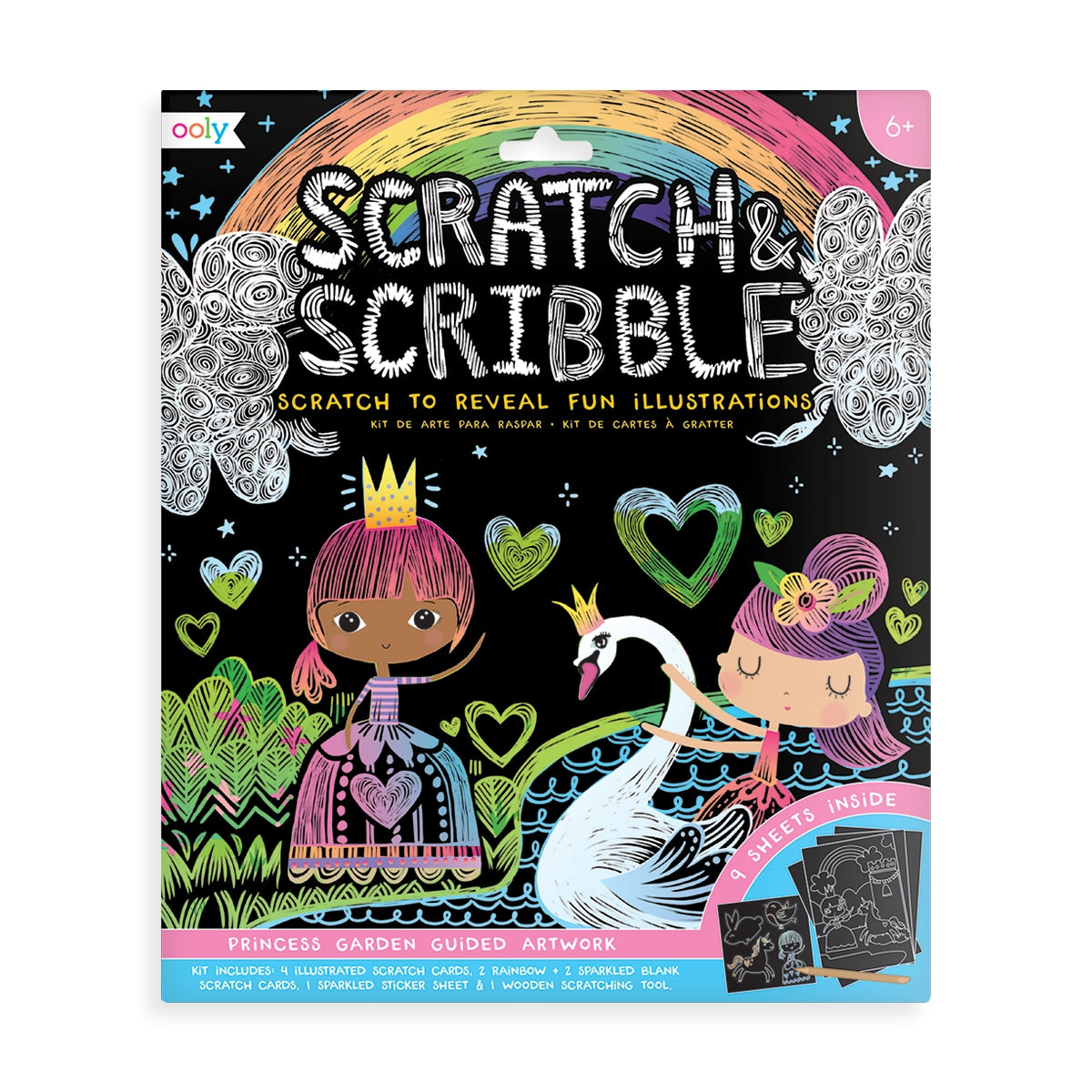 OOLY Mini Scratch & Scribble Art Kit – AH Baby Co