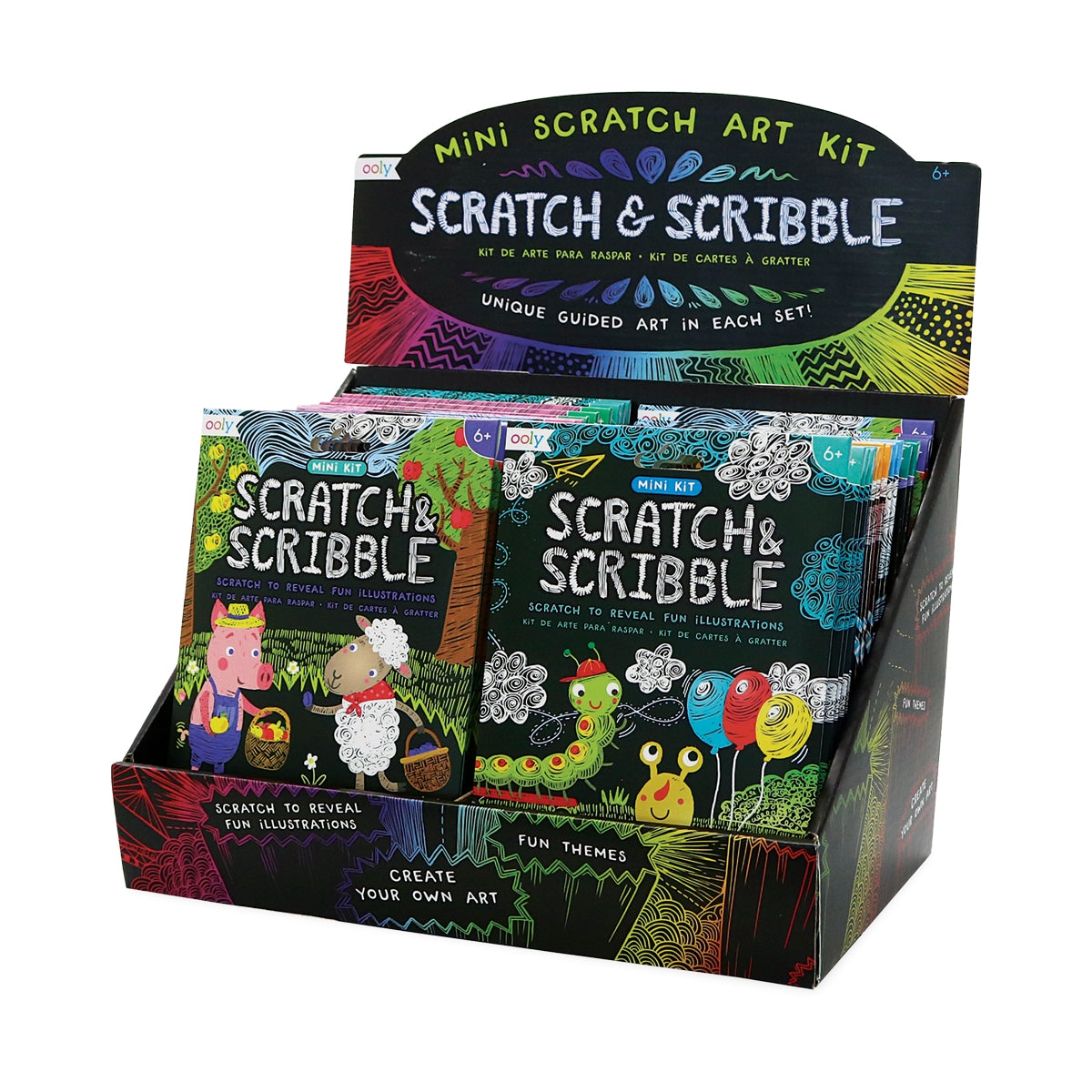 OOLY Mini Scratch & Scribble Art Kit – AH Baby Co
