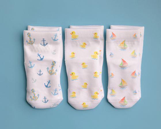 Squid Socks 3 Pack - Cami Bamboo Collection – South Coast Baby Co